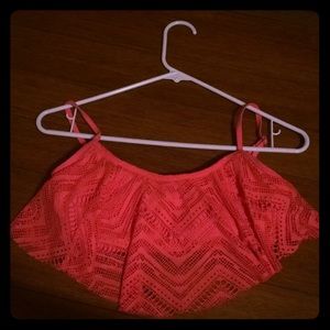 Sm. Coral bikini top